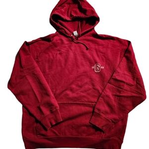 Vintage GAP Men's Red Classic Pullover Hoodie